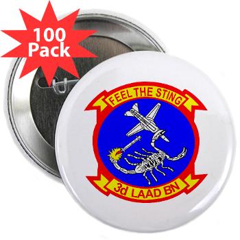 3LAADB - M01 - 01 - 3rd Low Altitude Air Defense Bn - 2.25" Button (100 pack)